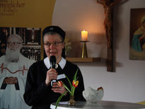 Sr. Karin-Maria begleitet das Projekt Pilgerheiligum im Bistum